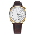 Baltany S4046 Men’s Automatic Watch 38mm – Cushion Case, Sapphire Crystal, Stainless Steel, Water Resistant