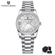 PAGANI DESIGN 32MM Women’s Quartz Watch – Luxury Waterproof Sapphire Crystal Dress Watch