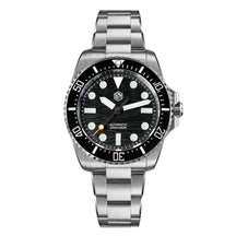 San Martin SN0126 Men’s Dive Watch 38mm – Miyota 90S5 Automatic, Wave Dial, 200m Water Resistant
