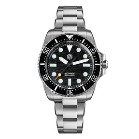 San Martin SN0126 Men’s Dive Watch 38mm – Miyota 90S5 Automatic, Wave Dial, 200m Water Resistant