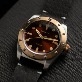 Baltany B4030 Bronze Automatic Watch – NH38 Luminous 20ATM Water Resistant